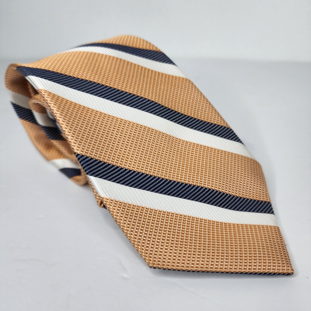 JOS.A.BANK Orange Silk Tie.
